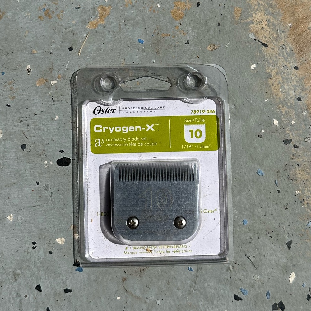 Oster Cryogen-X Size 10 Clipper Blade